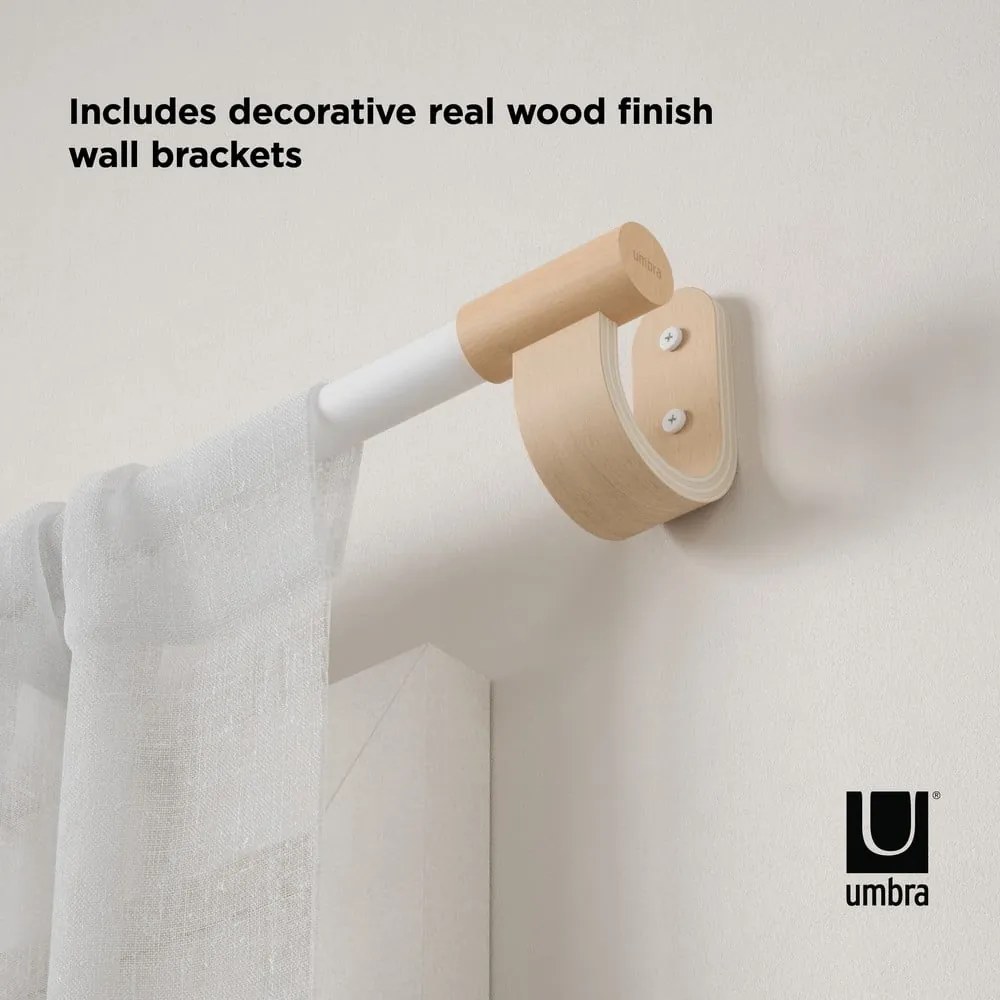 Стоманен разтегателен корниз 107 - 305 cm Bellwood - Umbra
