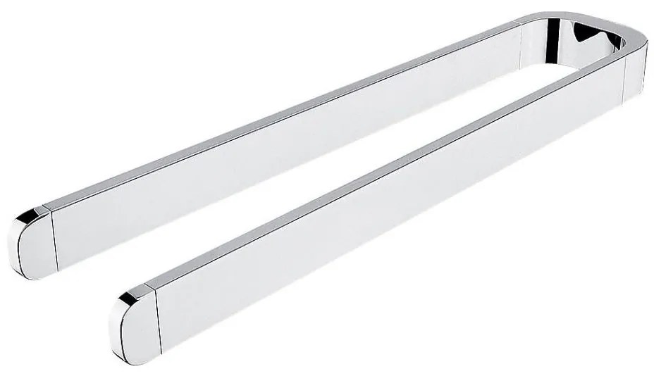 NIMCO NK 30098-26 - Стенна закачалка за кърпи NIKAU 39 см лъскав хром