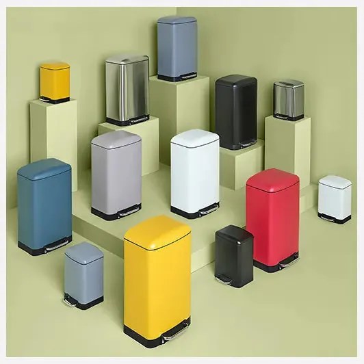 Кош 5five Ariane, Метал, 30 L - Жълт