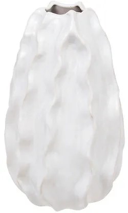 Ваза atmosphera Sandri, 25 cm, Бял, Керамика