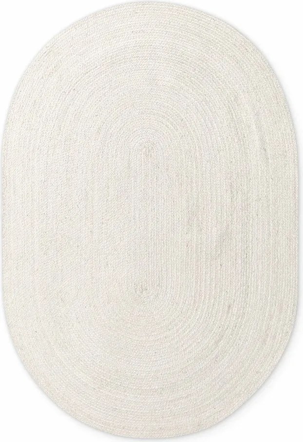 Кремав двустранен/ръчно изработен ютен килим 160x230 cm Braided – Hanse Home