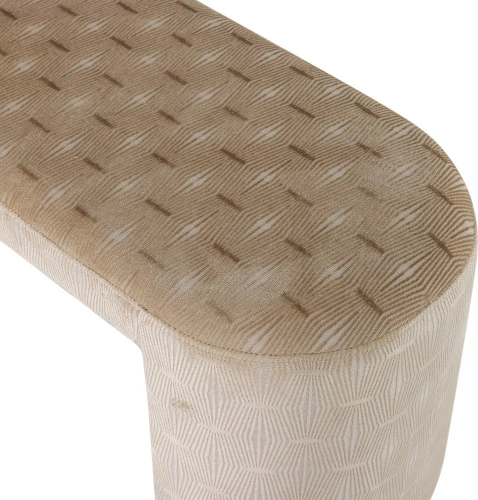 Бежова подплатена пейка Jacob – WOOOD