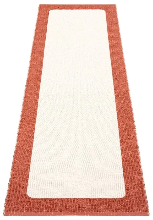 Пътека за открито и закрито в тухлен и кремав цвят 70x240 cm Ilda Brick – Pappelina