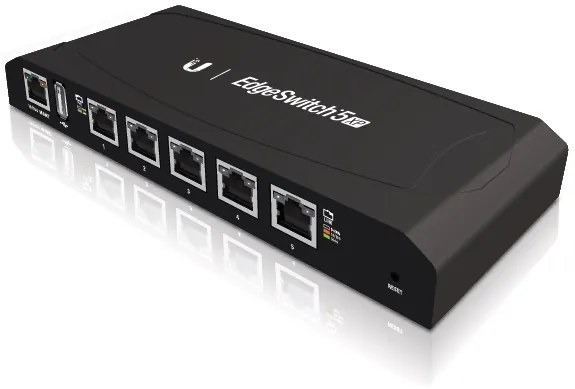 Комутатор Ubiquiti EdgeSwitch 5-port ES-5XP