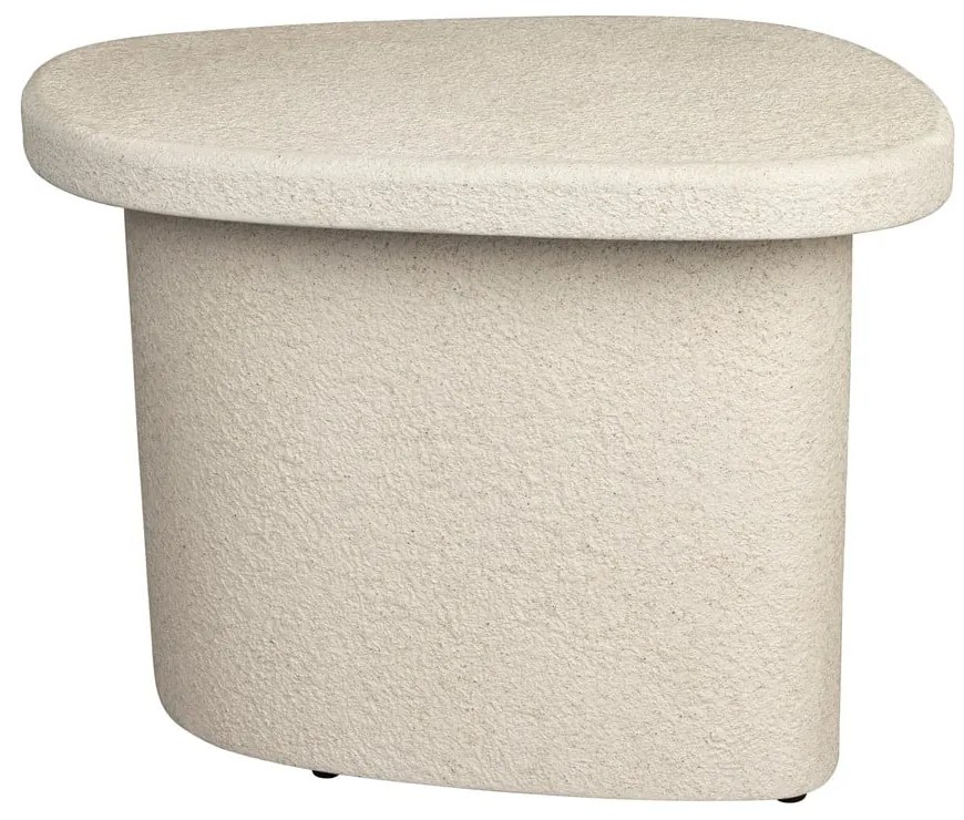 Странична масичка с плот от имитация на мрамор 45x56 cm Veda – Dutchbone