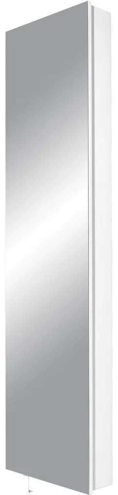 Бял шкаф за коридор 50x195x18 cm Rotary – Germania