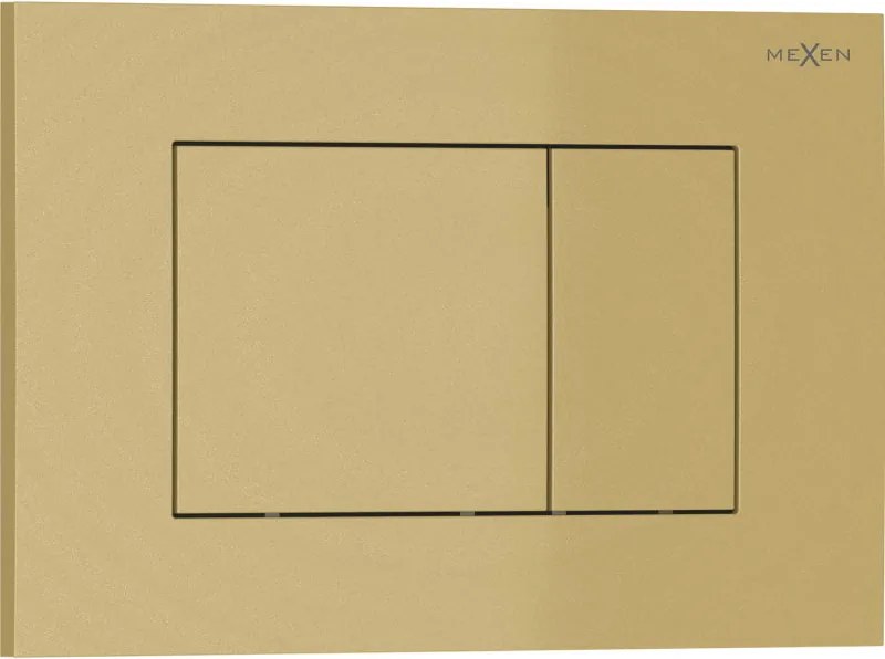 Mexen Tex 02 бутон за промиване, златен - 6102-06