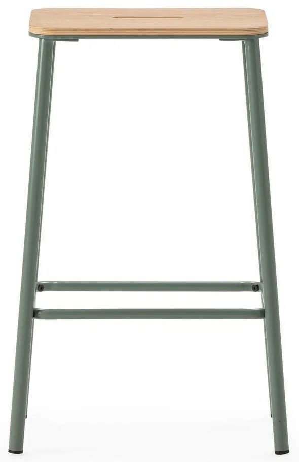 Зелени бар столове в комплект 2 бр. (височина на седалката 65 cm) Abba – Marckeric