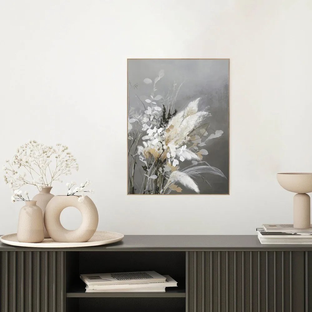 Картина 30x40 cm Light Leaves - Malerifabrikken