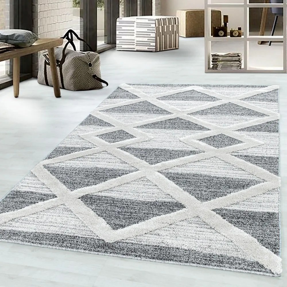 Сив килим 80x150 cm Pisa – Ayyildiz Carpets