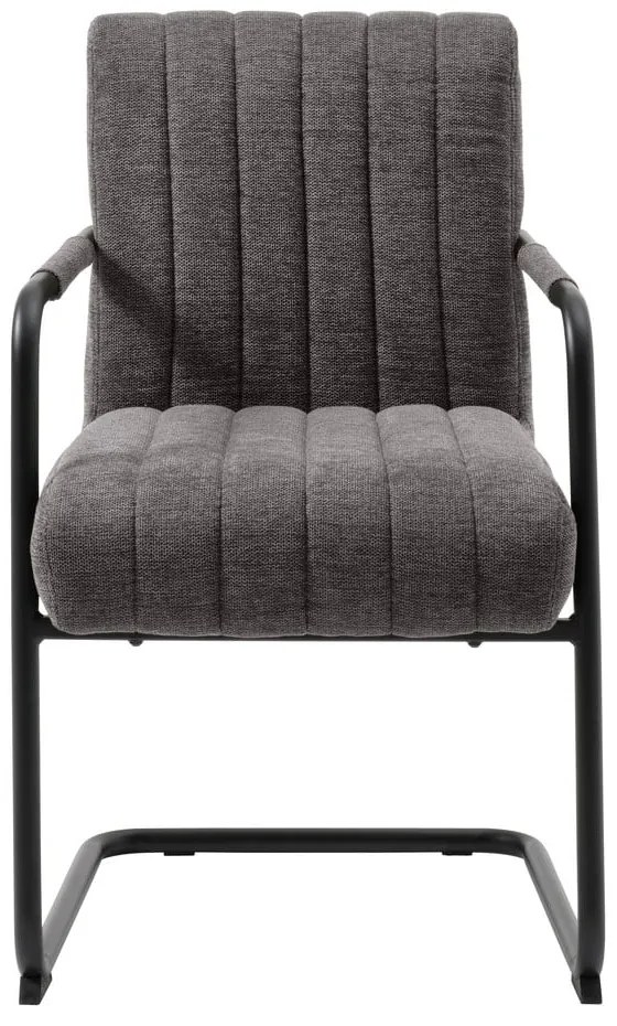 Тъмносив трапезен стол Trout – Unique Furniture