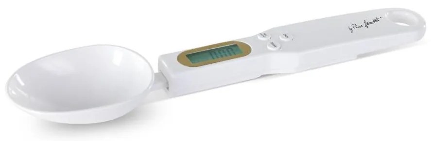 Lamart - Лъжица за претегляне с LCD дисплей 1xCR2032 бяла