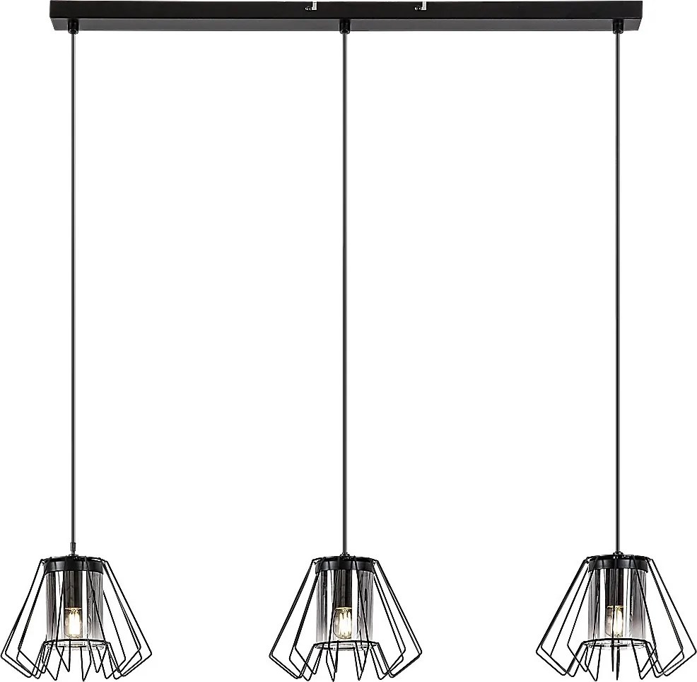 Rabalux Emerencia Висящи осветителни тела IP20 E27 3x MAX 40W K 72371