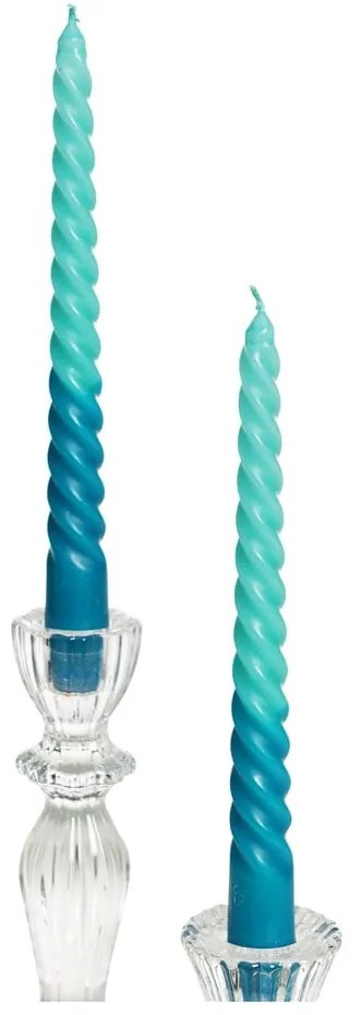 Свещи в комплект от 4 бр. време за горене 3 ч. Dip Dye - Rex London