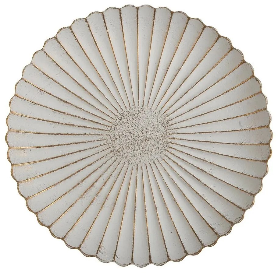 Украса за център на маса Versa Shell B Дървен MDF (3 cm)