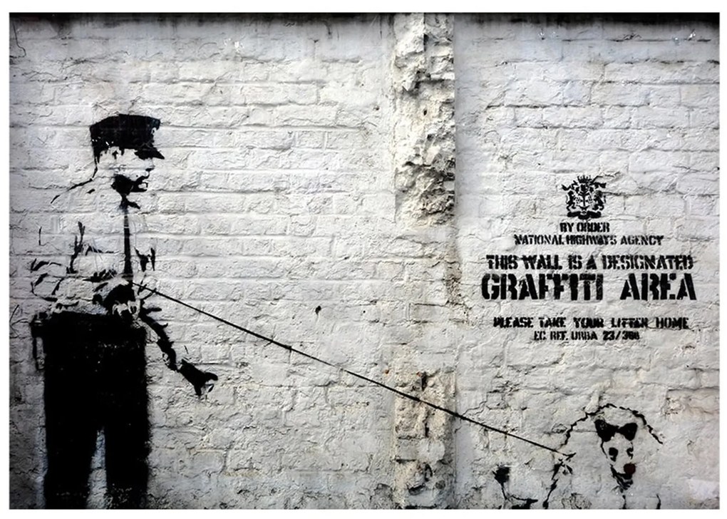 Тапети - Banksy - Graffiti Area 200x140