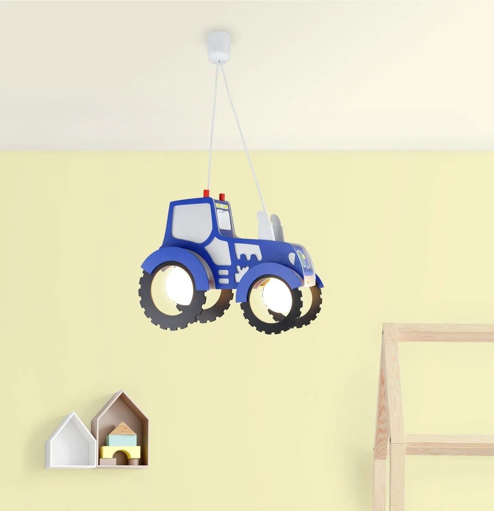 Висяща таванна лампа Elobra Tractor 2-lamp-Mple