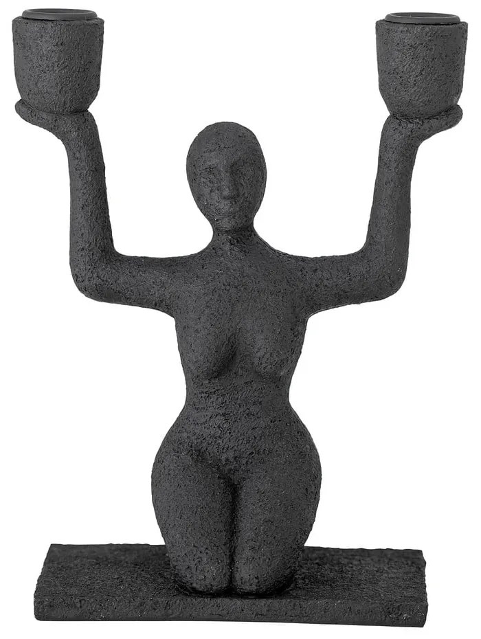 Свещник от полирезин Lucie - Bloomingville