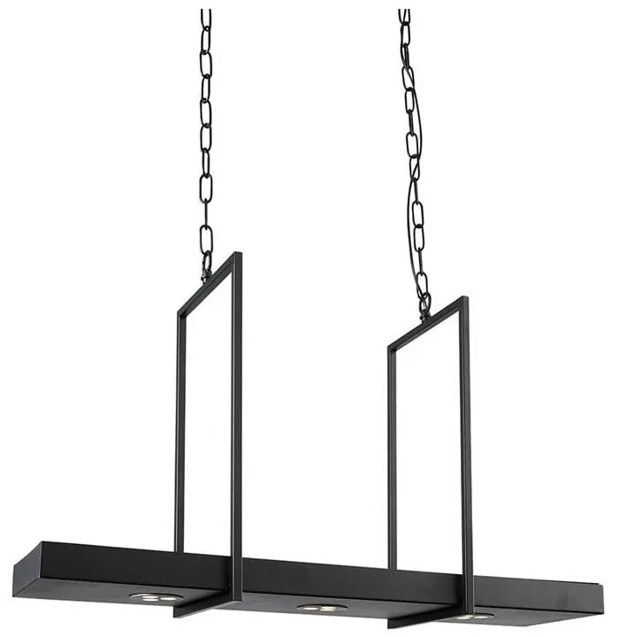 Черно таванно осветително тяло Tray - Markslöjd