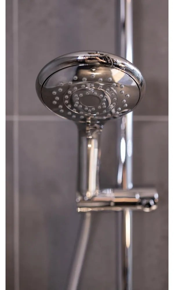 Енергоспестяваща хромирана душ глава Автоматична, ø 11 cm - Wenko