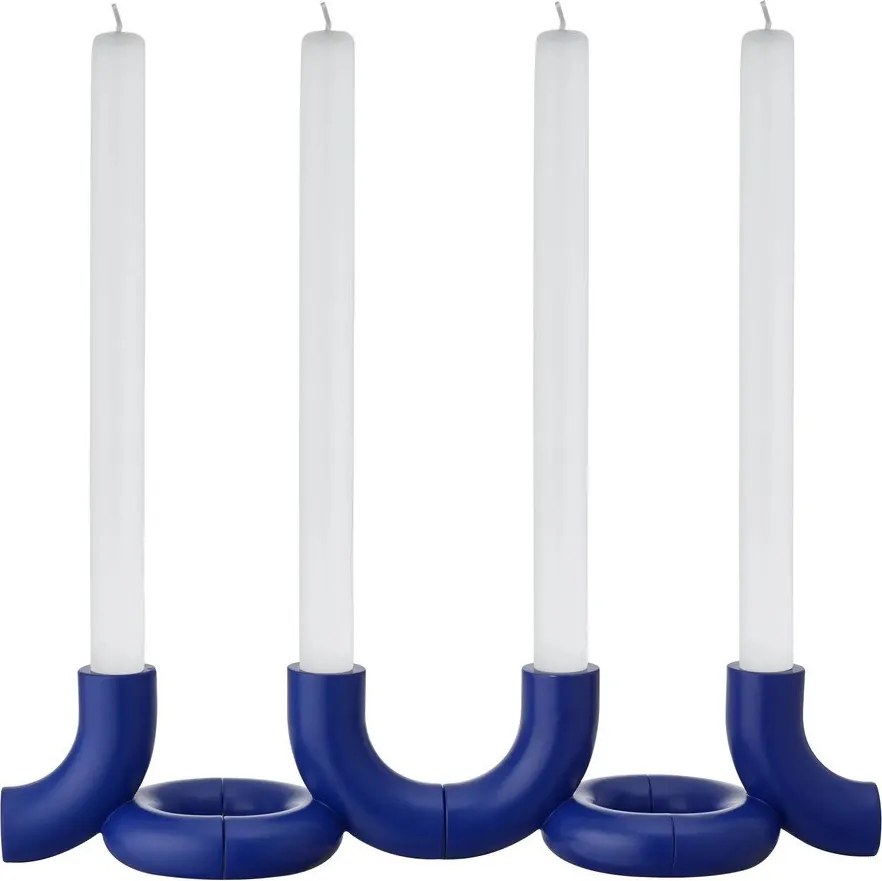 Свещници в комплект 2 бр. от полирезин Doodle – Blomus