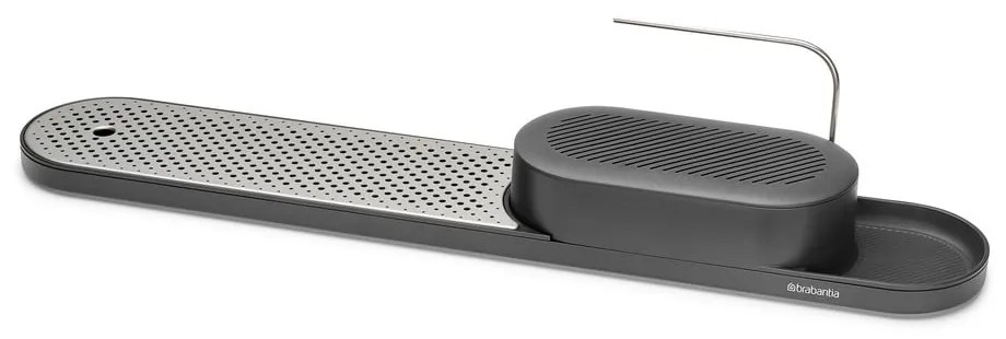 Сива пластмасова стойка за препарати SinkStyle – Brabantia