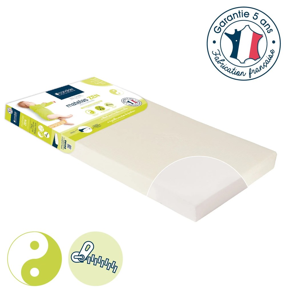 Candide - Матрак  Дзен с бамбуково покритие за легло 60x120x10см