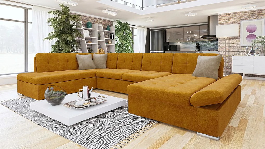 Ъглов диван Bergen-Ohra-Right