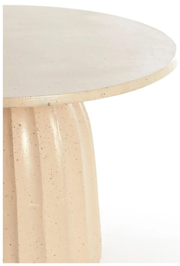 Метална кръгла странична масичка ø 60 cm Veglia – Light &amp; Living