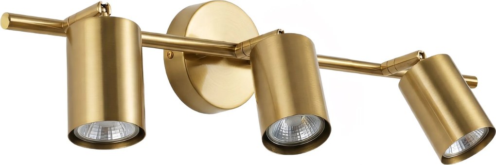 Stenen aplik za banya APP1898-3W BRUSH GOLD
