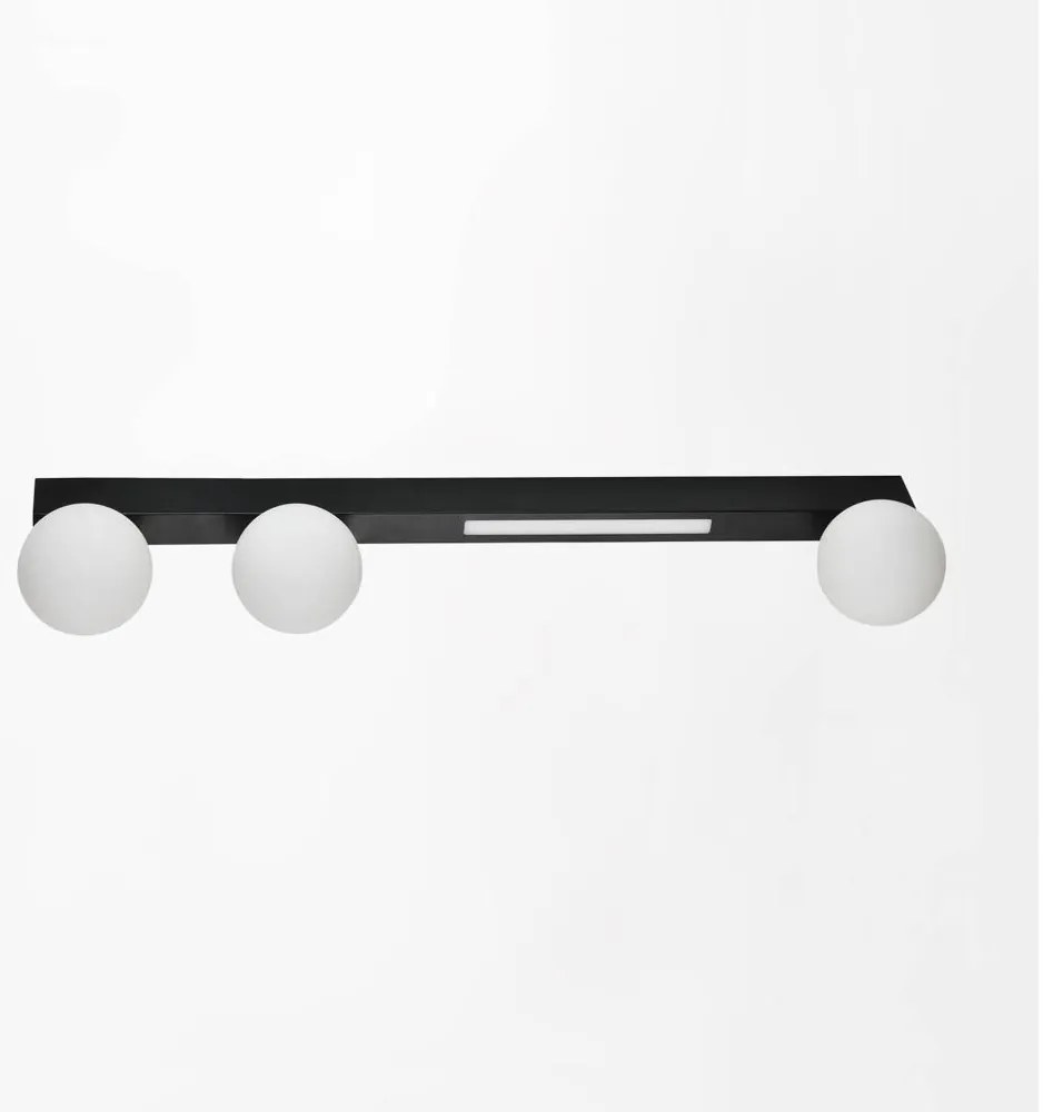 Zuma Line W231102-3 - LED стенен лампион LUND 3xG9/40W/230V + LED/6W черен