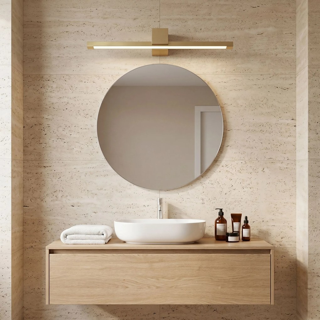 LED аплик за баня SWE047-1W 60cm GOLD BRUSH