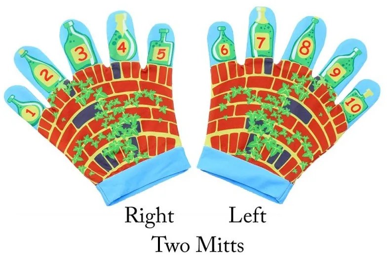 The Puppet Company - Образователна ръкавица - Десет зелени бутилки