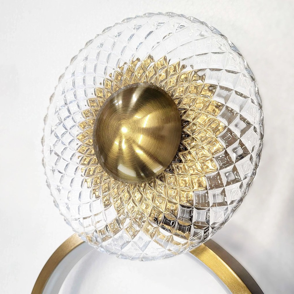 СТЕННА ЛАМПА LED LHJ071-W Brush Gold