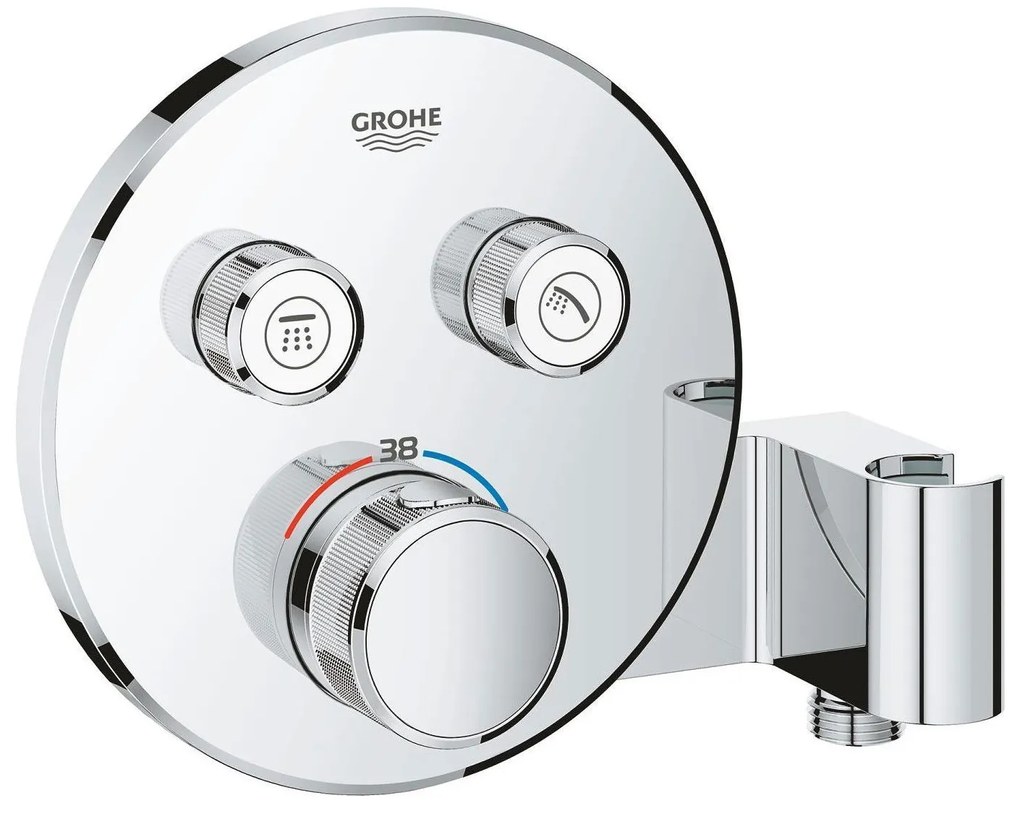 Термостатичен Смесител за вграждане Grohe  2 изходs Ι