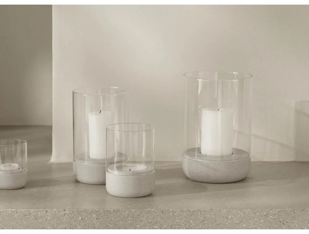 Стъклен свещник за чаена свещ Calma – Blomus