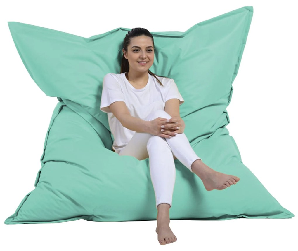Градински пуф Giant Cushion 140x180, цвят Тюркоаз