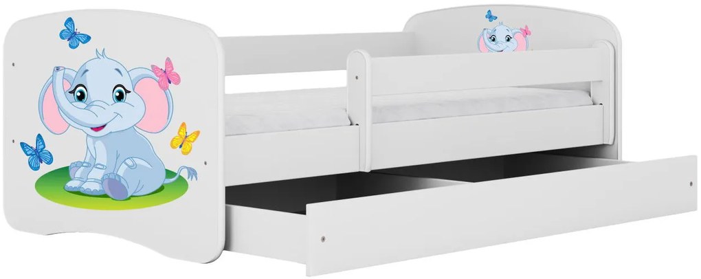 Παιδικό κρεβάτι Babydreams Cartoon-Leuko-140 x 70-Elephant