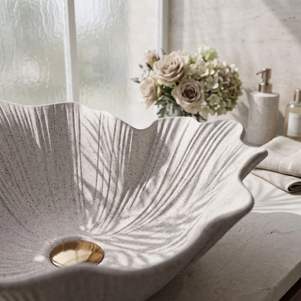 Умивалник за плот Rea Flower Beige