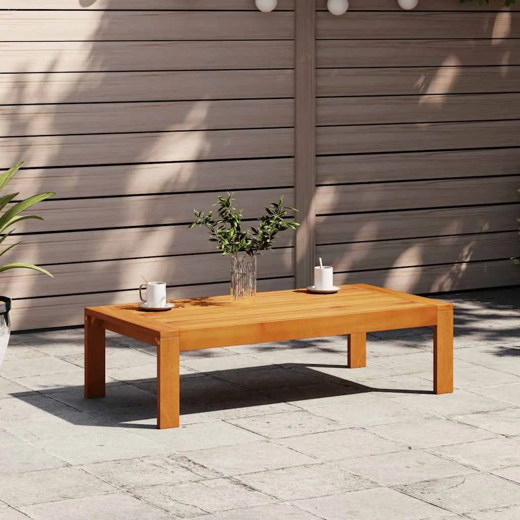 367620 vidaXL Градинска маса, 100x50x27 см, акация масив