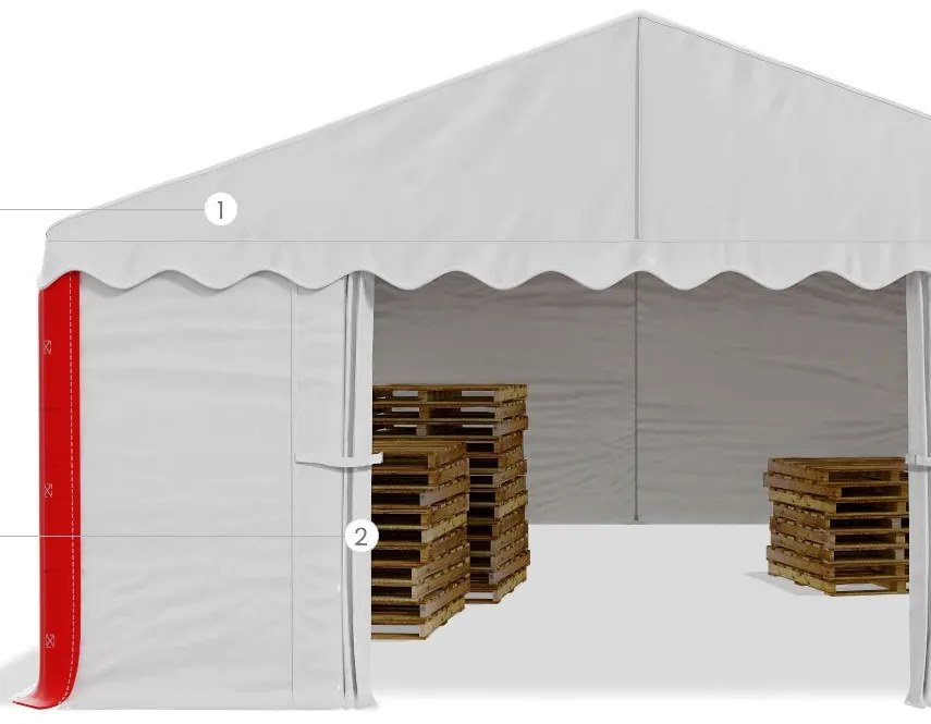 Шатра/гараж 3x6x2m Comfort PE 240g