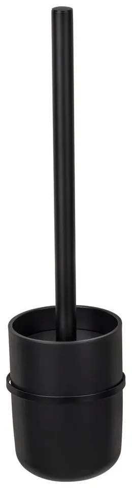 Черна самоносеща пластмасова четка за тоалетна Carpino - Wenko