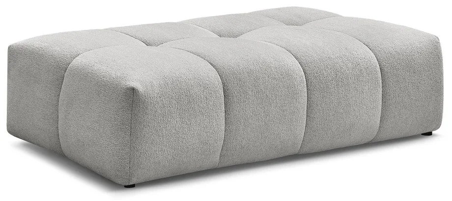 Светлосива шенилова табуретка Everest – Bobochic Paris