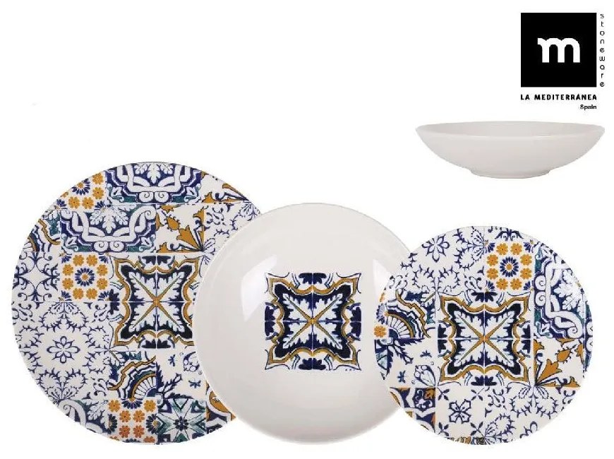Сервиз за хранене LA MEDITERRANEA Luana, 12 части,порцелан