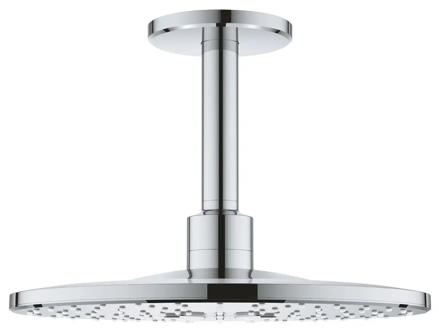 Ceiling Душ глава с рамо Grohe Rain Душ Smart Active-Glossy Silver