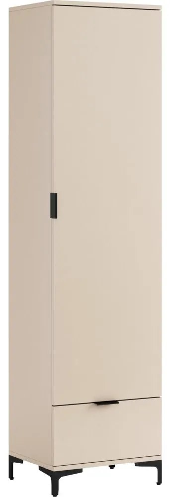 Шкафче с чекмедже LORA, бежово