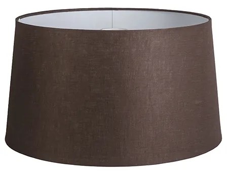 Абажур от лен кафяв 45/25