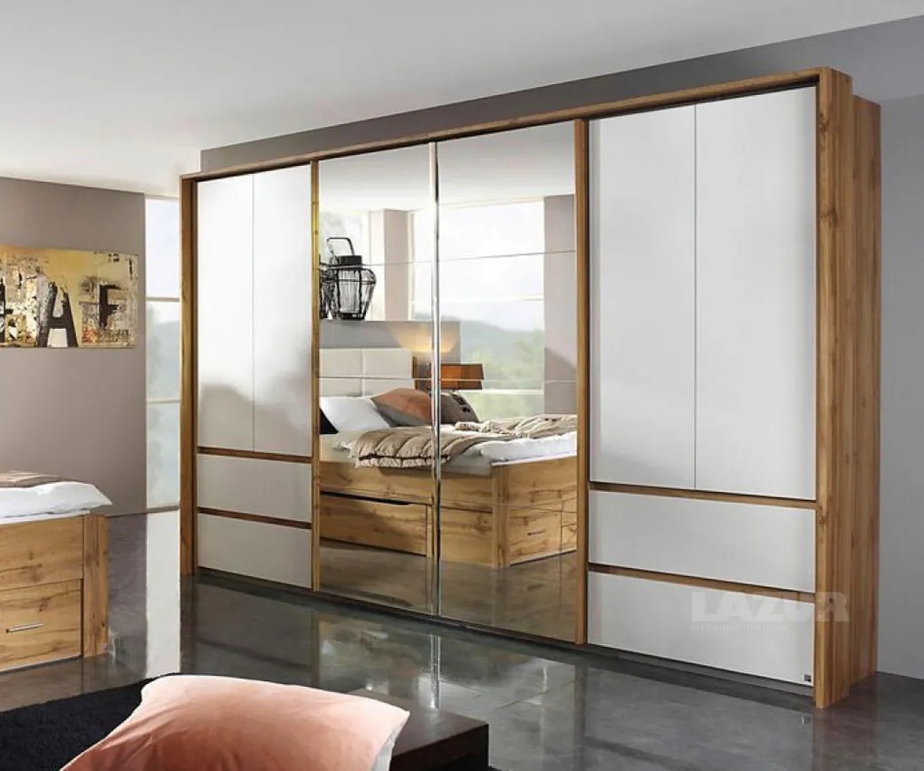 Гардероб Вайнгартен с огледала и чекмеджета