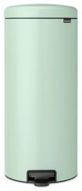 Кош за боклук с педал Brabantia NewIcon 1008851, 30 л, Плавно затваряне, Противоплъзгаща основа, Светлозелен