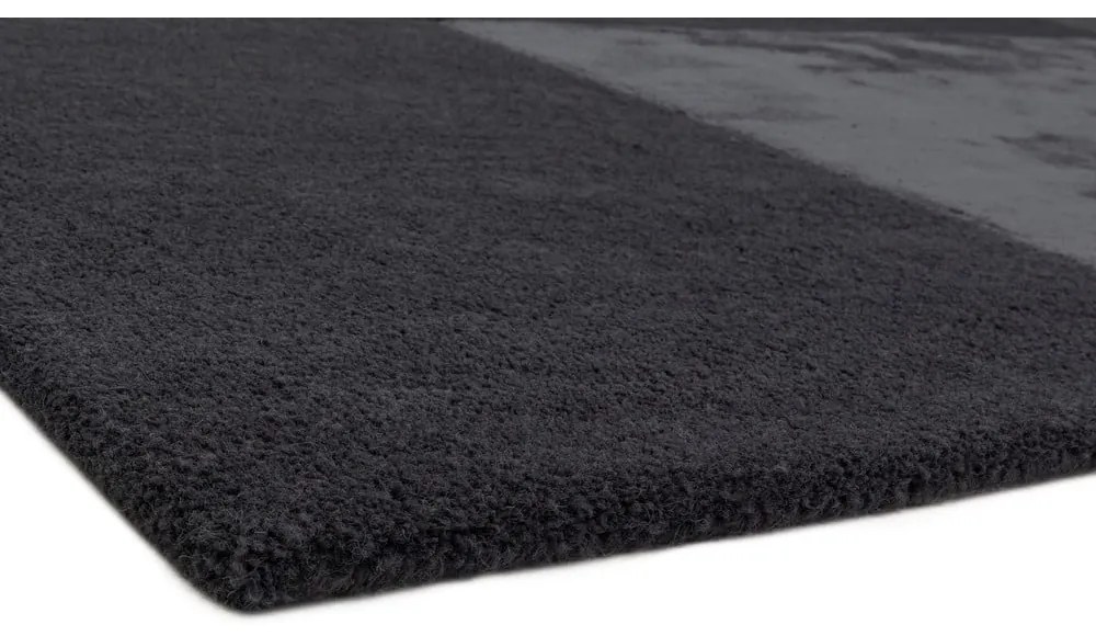 Антрацитен килим , 160 x 230 cm Tate Tonal Textures - Asiatic Carpets